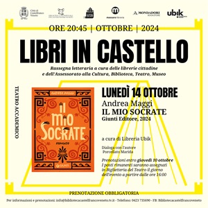 Biblioteca comunale - LIBRI IN CASTELLO Rassegna letteraria