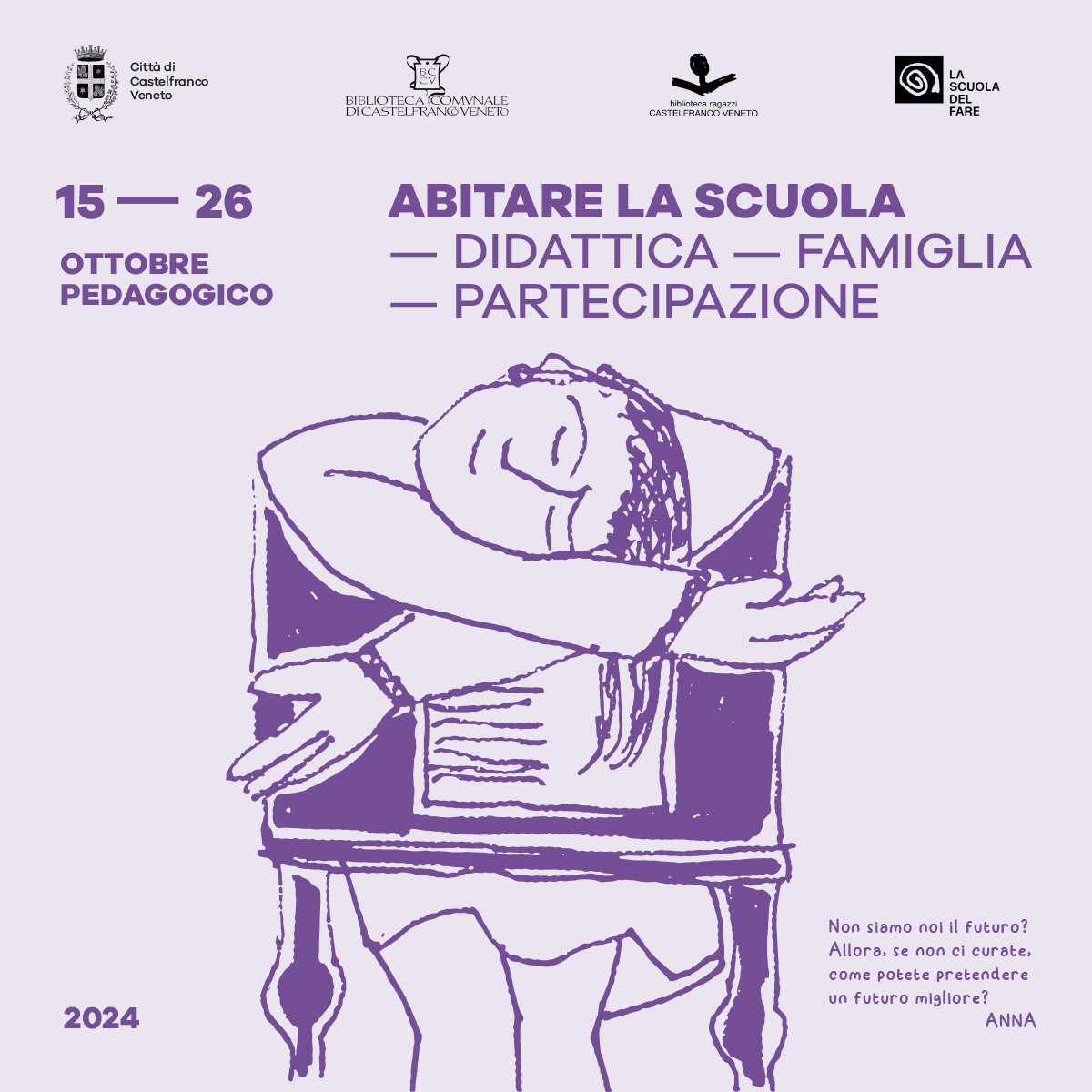 Immagine per Biblioteca comunale - OTTOBRE PEDAGOGICO 2024